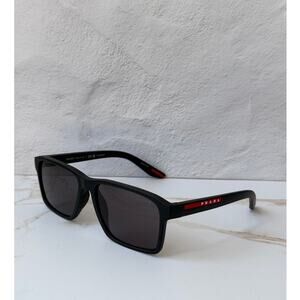 NEW Prada Sport PS05YS Sunglasses in Black Polarized $423